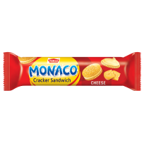 Parle Monaco Cheese Sandwich Cracker - 100gm Pouch